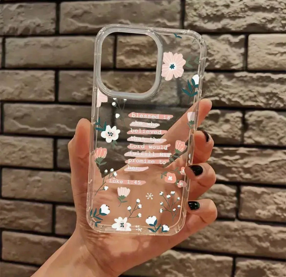 Blessed Believer Phone Cover β Luke 1:45
