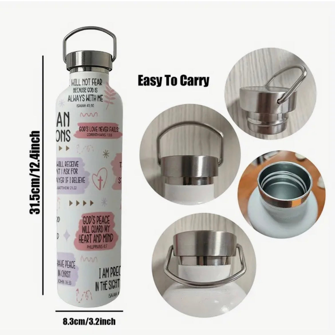 All4Christ 1L Travel Bottle