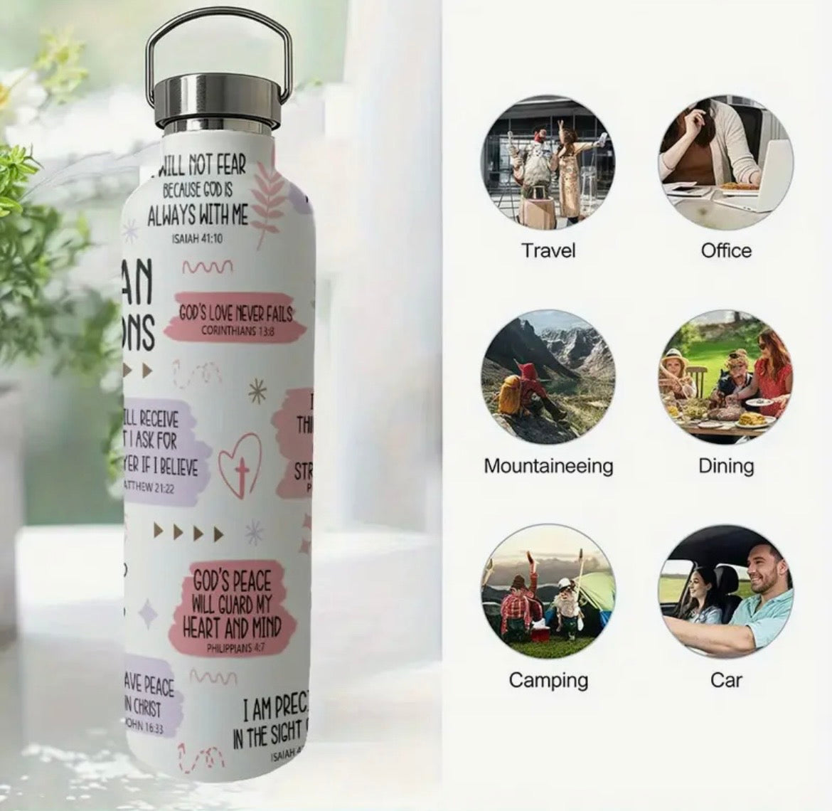 All4Christ 1L Travel Bottle