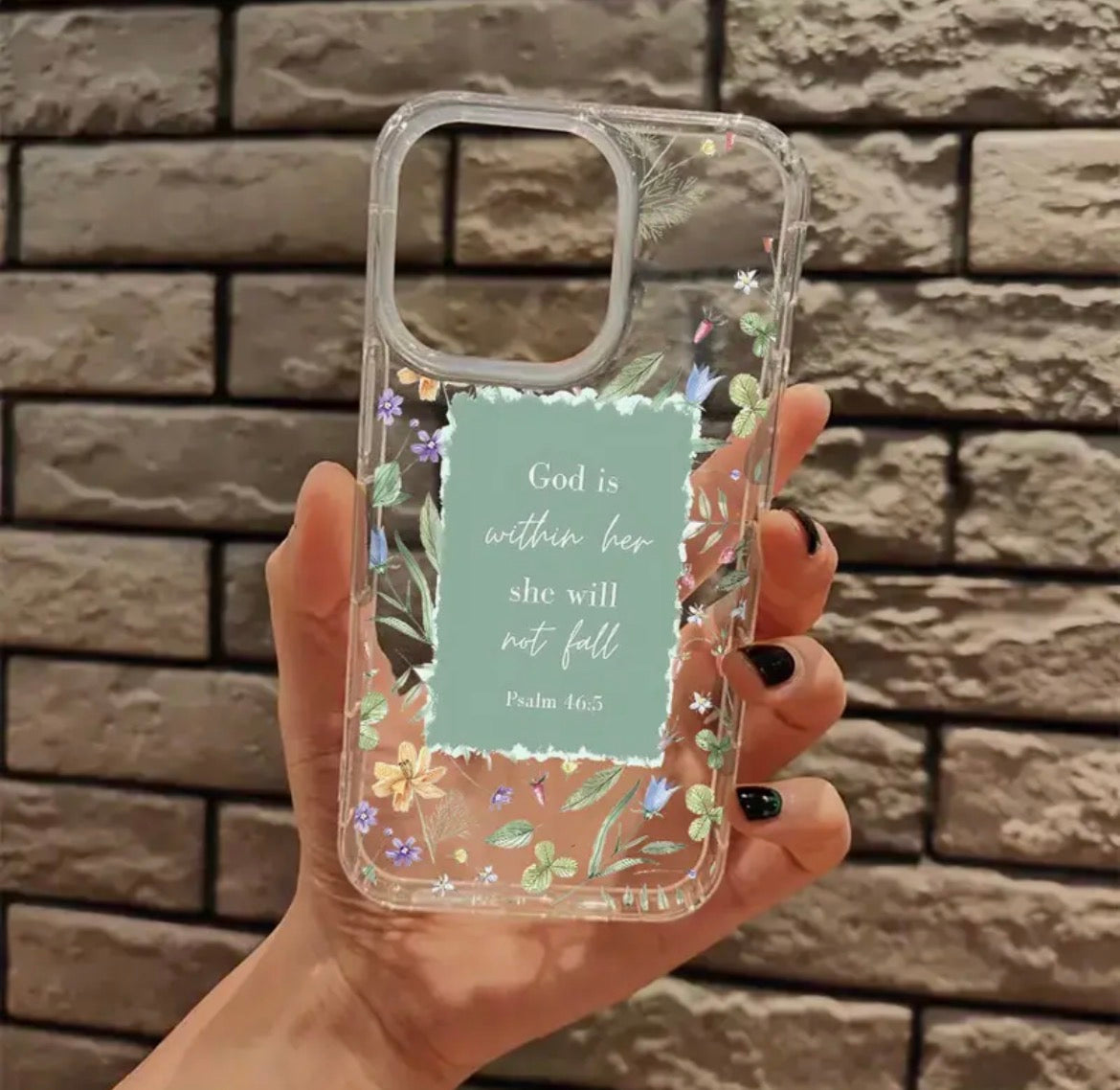 Unshakable Faith Phone Cover – Psalm 46:5