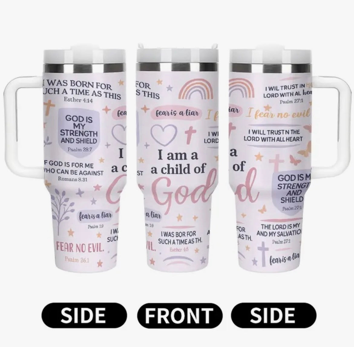 All4Christ 1.2L Stainless Steel Insulated Tumbler