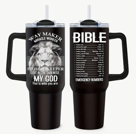 All4Christ 1.2L “Way Maker” Christian Tumbler™