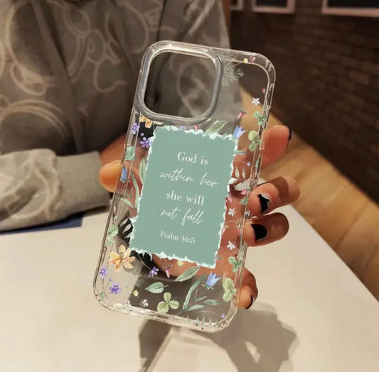 Unshakable Faith Phone Cover – Psalm 46:5