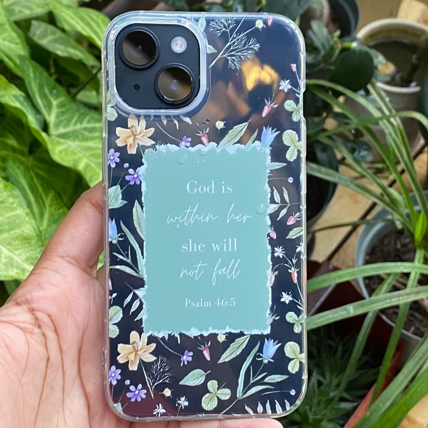 Unshakable Faith Phone Cover – Psalm 46:5