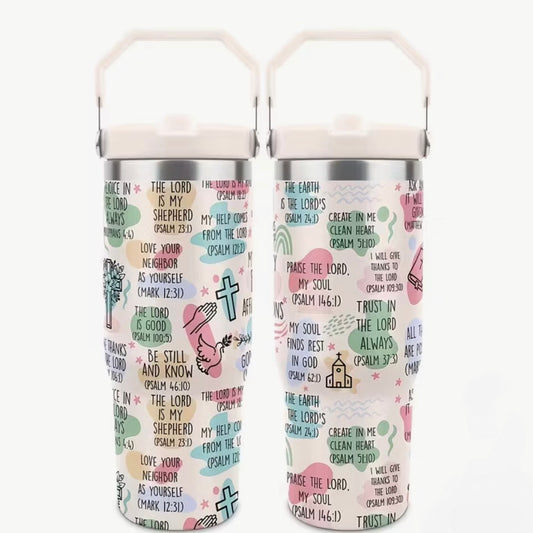 All4Christ™ 890ml “Daily Bible Affirmations” Tumbler